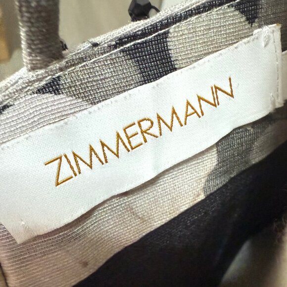 Zimmermann Balance linen and silk bustier dress - Picture 10 of 11